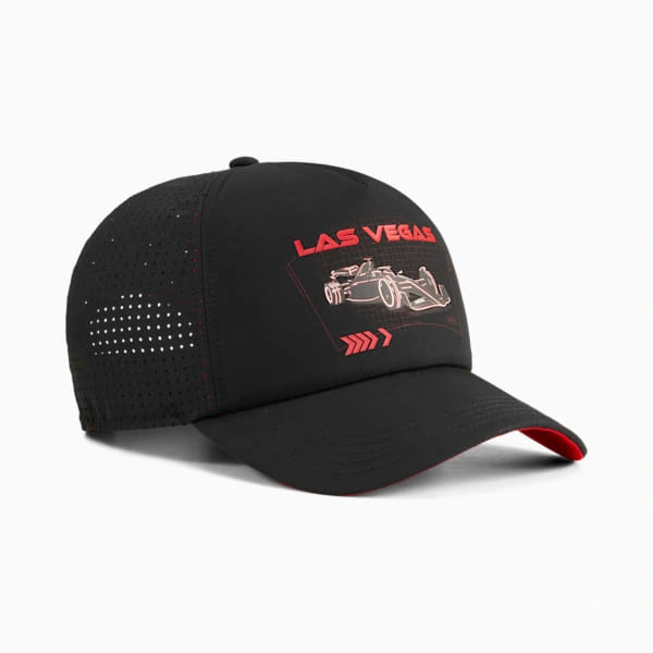 Czapka Trucker PUMA F1® Las Vegas: Początek legendy na Twojej głowie! Wyścigowy styl, hazardowy klimat.