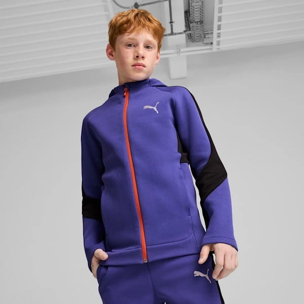 Bluza EVOSTRIPE PUMA dla dużych dzieci stylowa i wygodna idealna na codzień ciepła i modna jakość gwarantowana