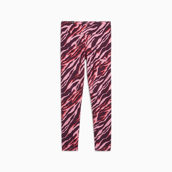 PUMA ESS+ ANIMAL Legginsy dla Dużych Dzieci: Dzikie Wzory, Wygoda Bez Granic!